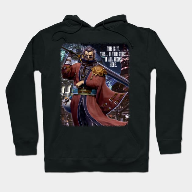 Final Fantasy X - Auron Hoodie by Tenshi_no_Dogu